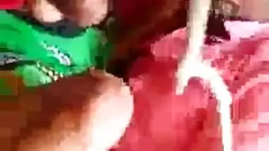 Desi whore drilled outdoors by a group of boyz MMS episode