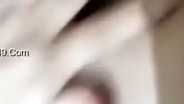 Today Exclusive- Sexy Desi Girl Showing Her Boobs And Wet Pussy Part 2