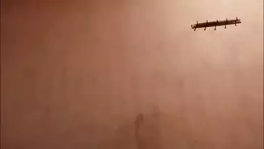 Tamil wife bathing caught on camera in hotel room