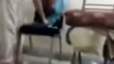 Horny college students use mature Desi whore's XXX cunt in turns