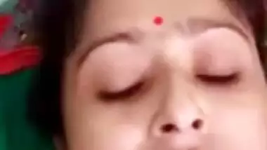 Beautiful Desi XXX wife having fun on a live video call with her lover