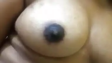 Pussy and natural Indian boobies are the main characters of porn video