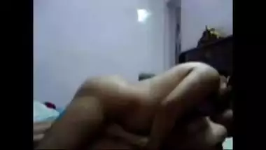 Horny Indian aunty giving hot blowjob session front of cam on request