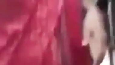 Slutty teen gal exposes perky Desi tits and cute twat in XXX clip