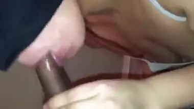 Sexi Tamil Anaya- Kissing and Sucking a huge cock