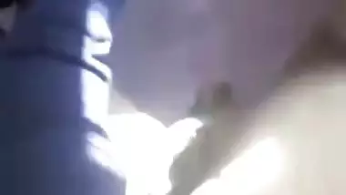 Eating and drilling chut of desi friend