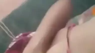 Beautiful Desi Wife Fingering Video Call