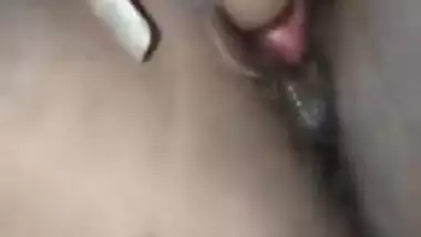 Desi student plays with pussy in front of XXX boyfriend who makes video