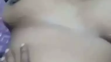 Husband pinches wife’s boobs and fucks her in desi sex