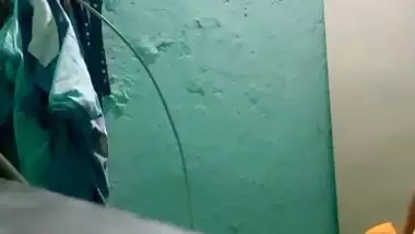 Sexy mom dress change caught by horny son viral MMS