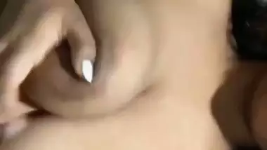 Milk tanker girl selfie nude boobs licking MMS