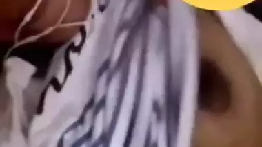 Shy Indian teen nagna video call