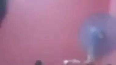 Tamil wife hairy pussy drilling with big dick of husband