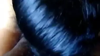 Chubby girl gives a deep Tamil blowjob to her lover