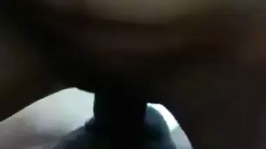 Man presses desi lady’s boobs and makes her ride on his dick