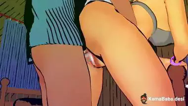 Devar fucks his hot Bhabhi in the cartoon sex video