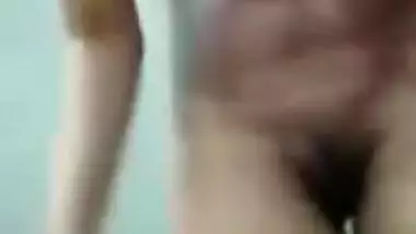 Today Exclusive- Crazy Desi Girl Showing Her Boobs And Pussy On Video Call Part 1