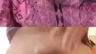 Pakistani lovers enjoying each others on video call