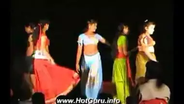 Telugu Hot Girls Night stage dance 15