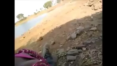 Blowjob outside