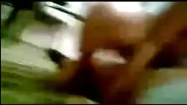 Indian Horny Desi cheating wife sucking and fucking with wife riding on the hubby