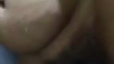 Nude Desi fatty enjoys taking a shower and makes XXX video for BF