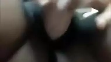 Masked Desi gal masturbates with XXX toy and ends solo sex with pissing