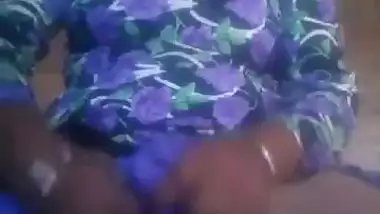 Big boobed dehati solo show