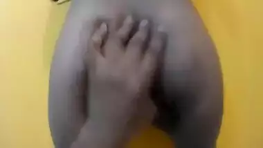 Boy films a XXX movie about his sex partner exposing her naked body