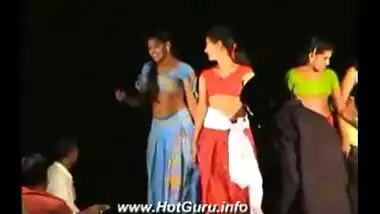 Telugu Hot Girls Night stage dance 18