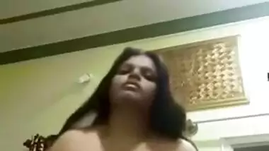 Hungry for hubby's cock Desi nympho records XXX video posing nude