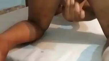 Desi Bhabhi - Angry Girl In Glasses With Puffy Nipples Masturbates Hard In The Dirty Alley