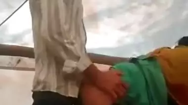 Desi labor XXX wife gets fucked by a civil engineer outdoors MMS