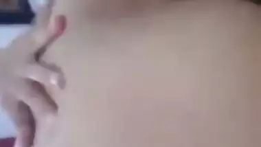 Long nipples MILF riding dick of customer dick