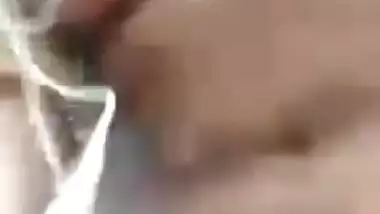 Lonely wife in relationship with lover goes nude