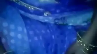 Indian babe wanks cameraman's sex stick and takes her XXX tits to light