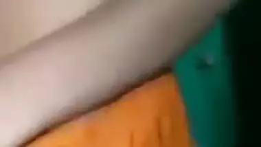 Slut has XXX fun in front of camera making a video for Desi boys