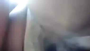 Big-tittied Desi hussy with huge breasts rubs her XXX pussy on cam