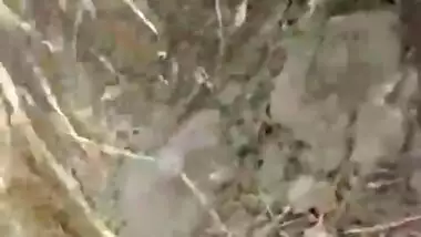 Village lover caught fucking outdoor