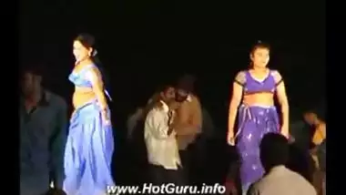 Telugu Hot Girls Night stage dance 6