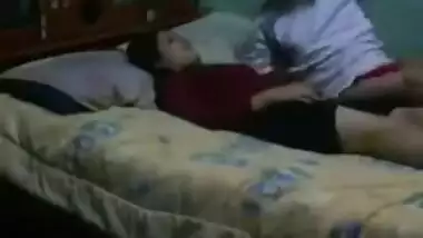 Hindi bf video of a hot girl enjoying a nice home sex session