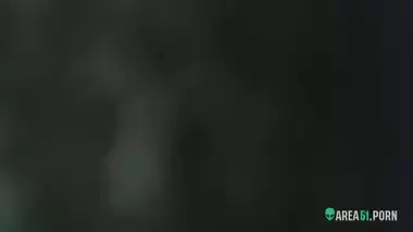 Spy video of village aunty taking bath in outdoor taken by her son's best friend