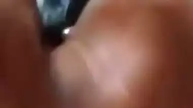 Dark skinned South Indian maid sex with house owner