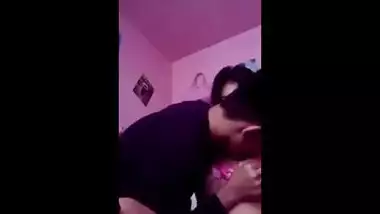 Legal age teenager girl enjoys a romantic home sex session with her boyfriend