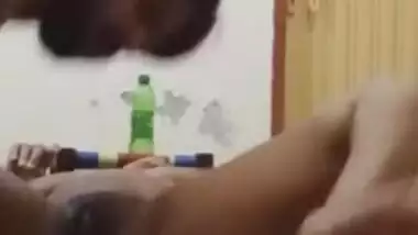 Desi male copulating with his dazzling Desi XXX wife for MMS movie