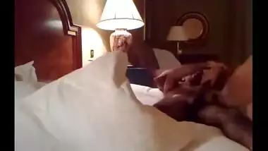 Horny chubby bhabhi making a bf sexy video in a hotel room