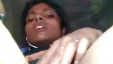 Desi using chapati rod dildo to masturbate