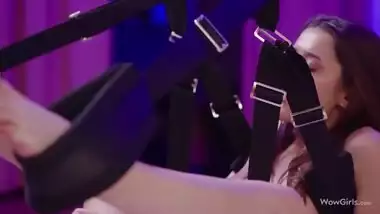 WOWGIRLS Nancy A, Sybil and Kate Rich getting each other's pussy licked right after waking up