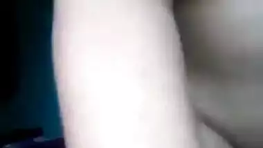 Desi big ass girl fingering in doggy position