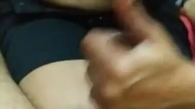 Sexy And Horny Indian Wife Giving HandJob And Riding On dick 4 Clips Part 1